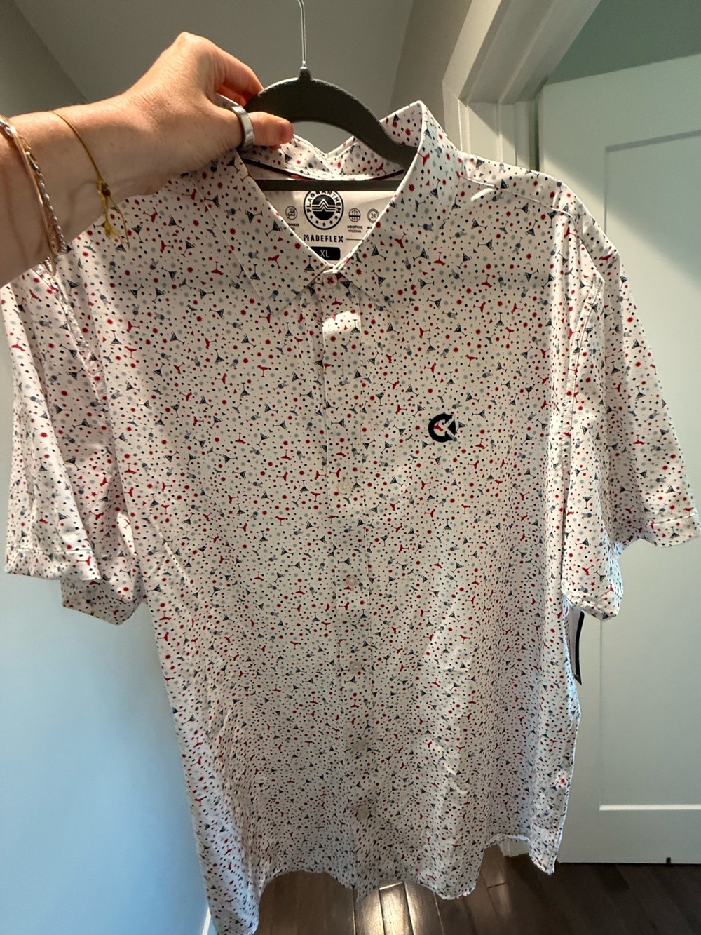 NWT XL HARWOOD AMERICANA JOURNEY SHIRT